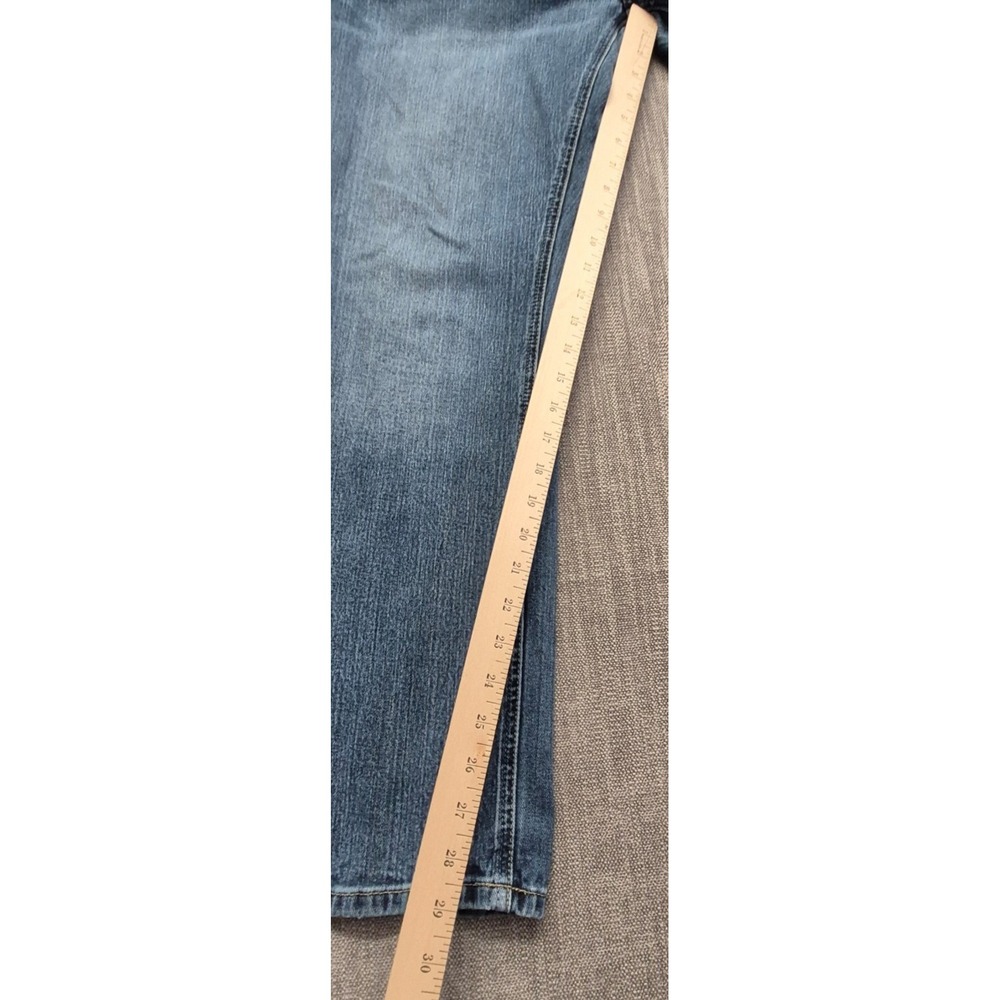 Ariat M4 Legacy Relaxed Bootcut Jeans Men's 36x30 Blue Denim Workwear Western - Picture 4 of 16